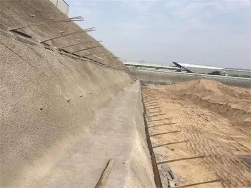 定日河道边坡加固